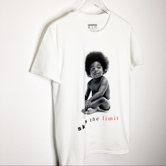 Notorious BIG Sky’s The Limit Graphic Tee - Picture 2 of 5